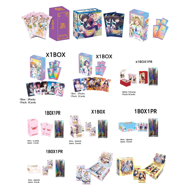 Graded Card Display - เทพธิดา Story คอลเลกชันการ์ดเด็กวันเกิดสำหรับเด็กของขวัญการ์ดเกมตารางของเล่นสำหรับครอบครัวคริสต์มาส