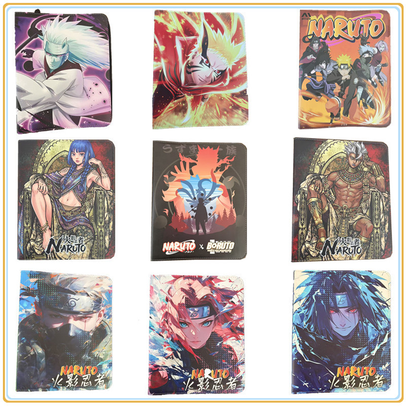 Trading Card Binder - สมุดใส่การ์ดนารูโตะ 9 ช่อง สมุดใส่การ์ดสะสมอนิเมะ พร้อมหน้าใน 20