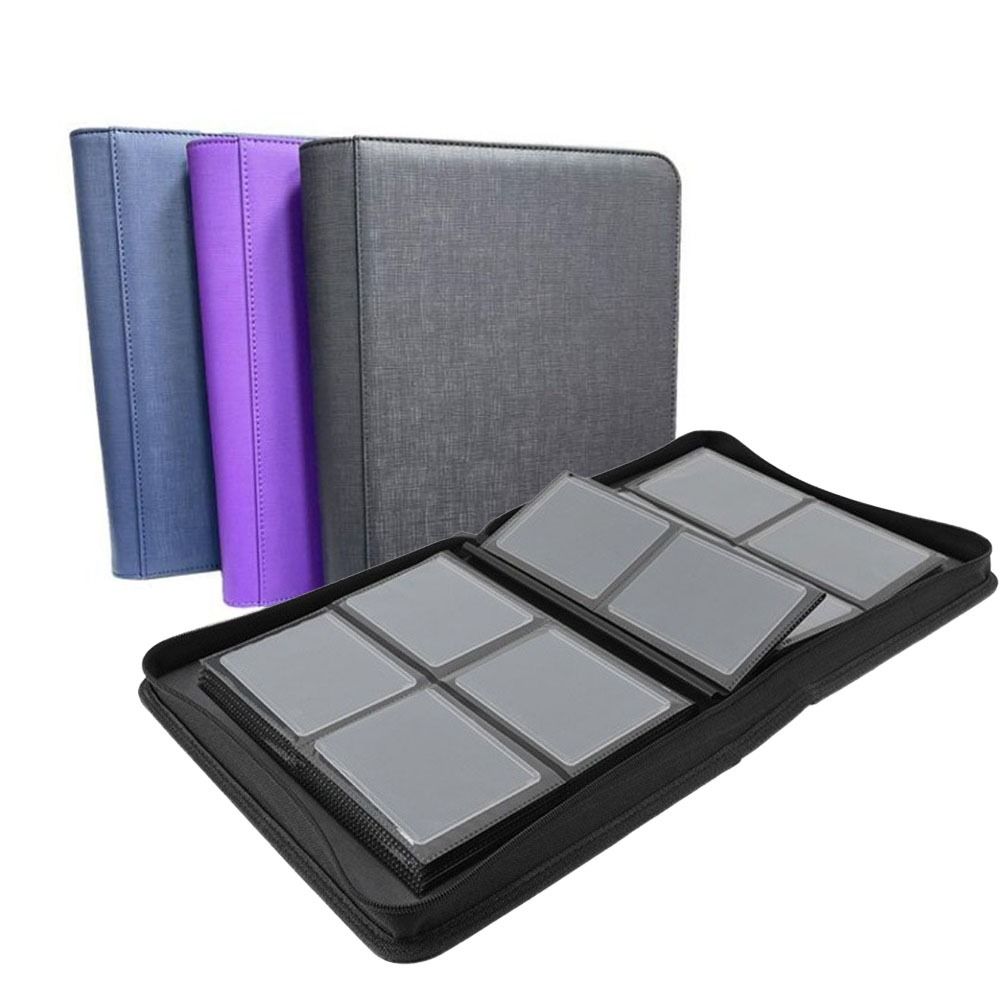 Trading Card Binder - อัลบั้มใส่การ์ด PU Toploader Binder 112 ช่องใส่การ์ด