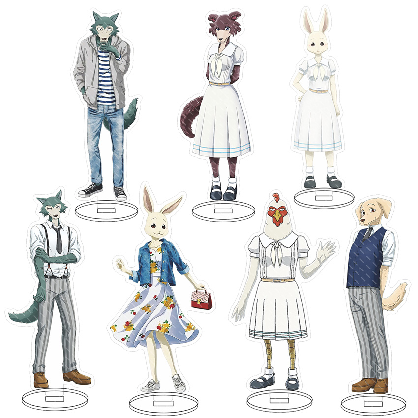 Figma Stand Set - 16 ซม.อะนิเมะ BEASTARS เลโกชิ หลุยส์ จูโน