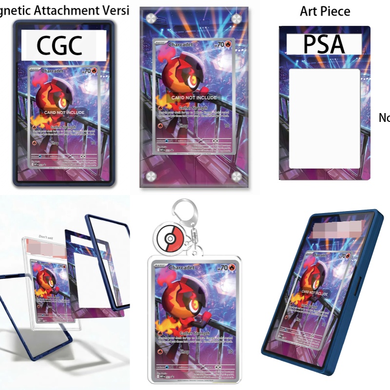 Display Case Acrylic - ของสะสมงานศิลปะสำหรับโปเกมอน สการ์เล็ต & ไวโอเล็ต โปเกมอน โปเกมอน