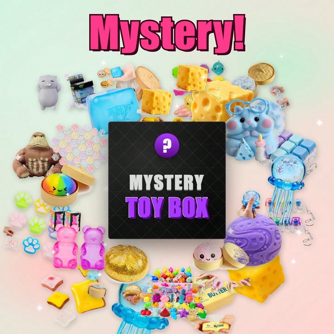 กล่องสุ่มของเล่นนุ่มนิ่มน่ารัก - Mystery Box Blind Bag บทวิจารณ์และราคา