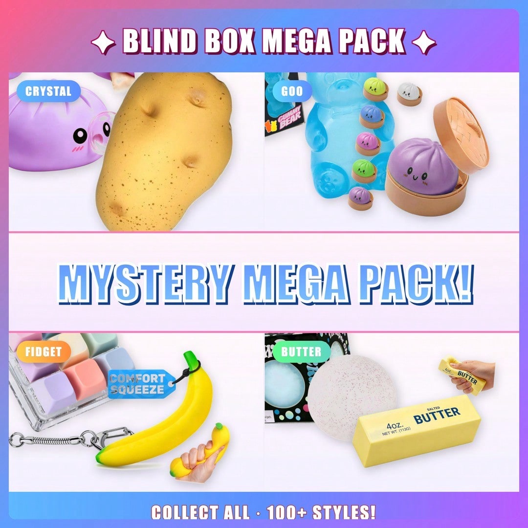 กล่องสุ่มของเล่นนุ่มนิ่มน่ารัก - Mystery Box Blind Bag บทวิจารณ์และราคา