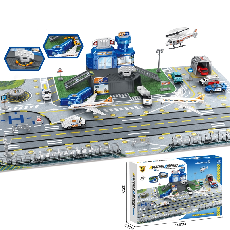 ชุดของเล่นฉากสนามบินสำหรับเด็ก - Model Airplane Plastic บทวิจารณ์และราคา