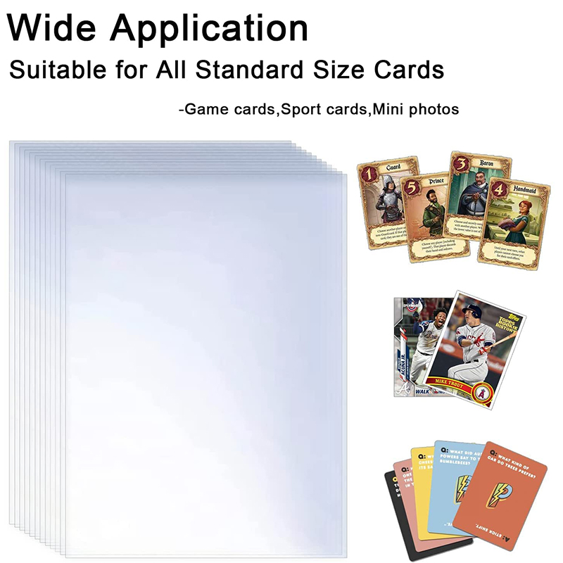 200 ชิ้นฝาครอบการ์ดใสใสป้องกัน - Card Penny Sleeve บทวิจารณ์และราคา