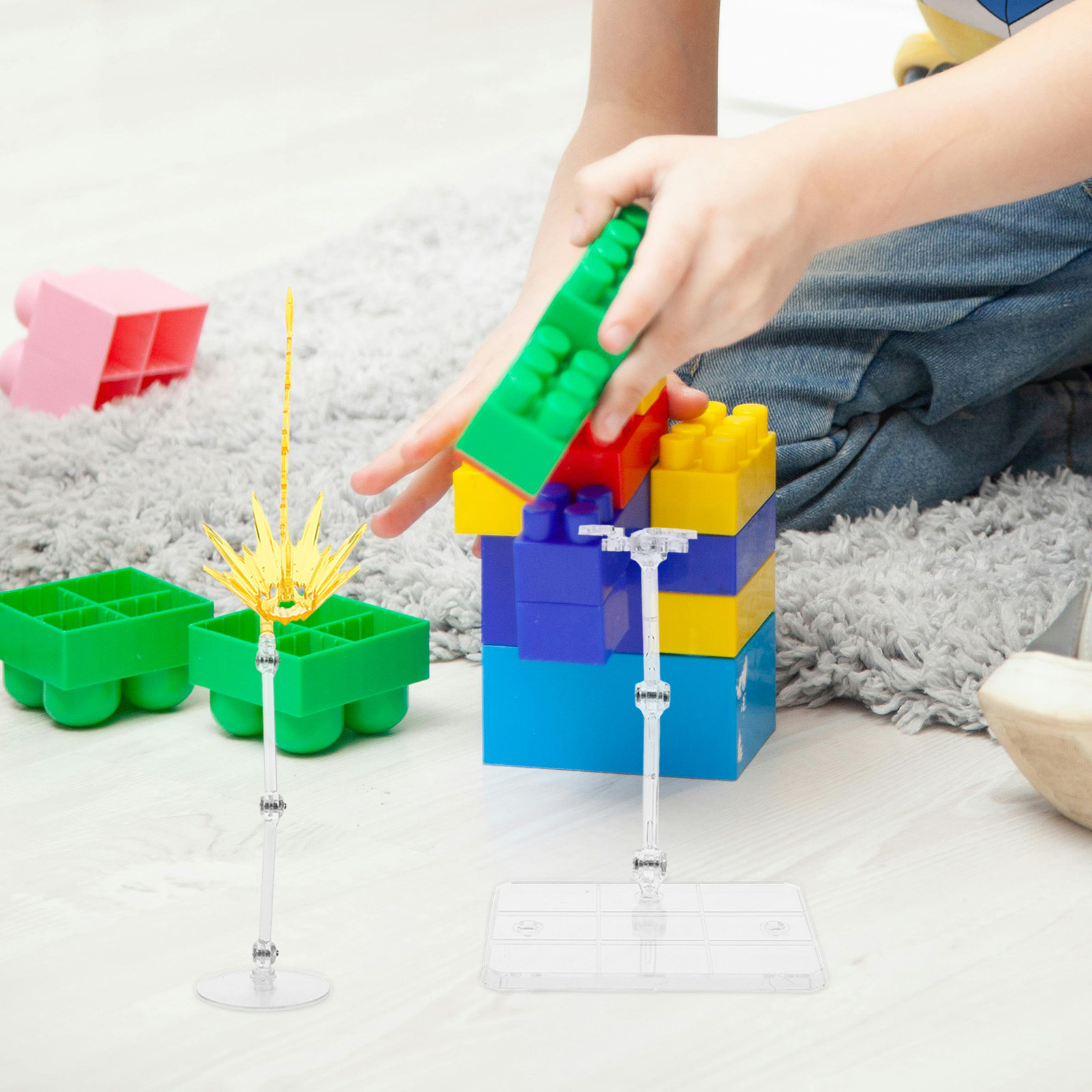 ขาตั้งโชว์ฟิกเกอร์แบบปรับได้ 2 - Action Figure Stand บทวิจารณ์และราคา