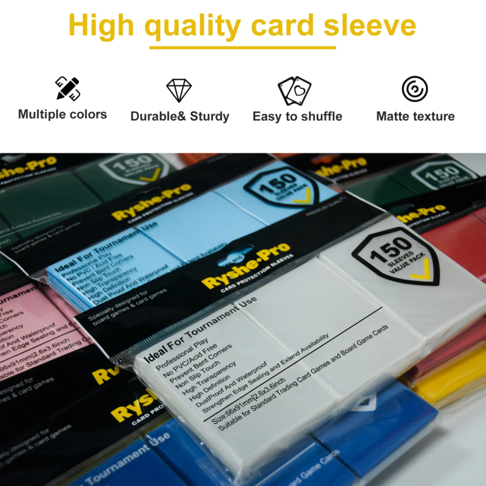 ซองการ์ดพรีเมียม 150 ชิ้น ขนาด - Card Penny Sleeve บทวิจารณ์และราคา