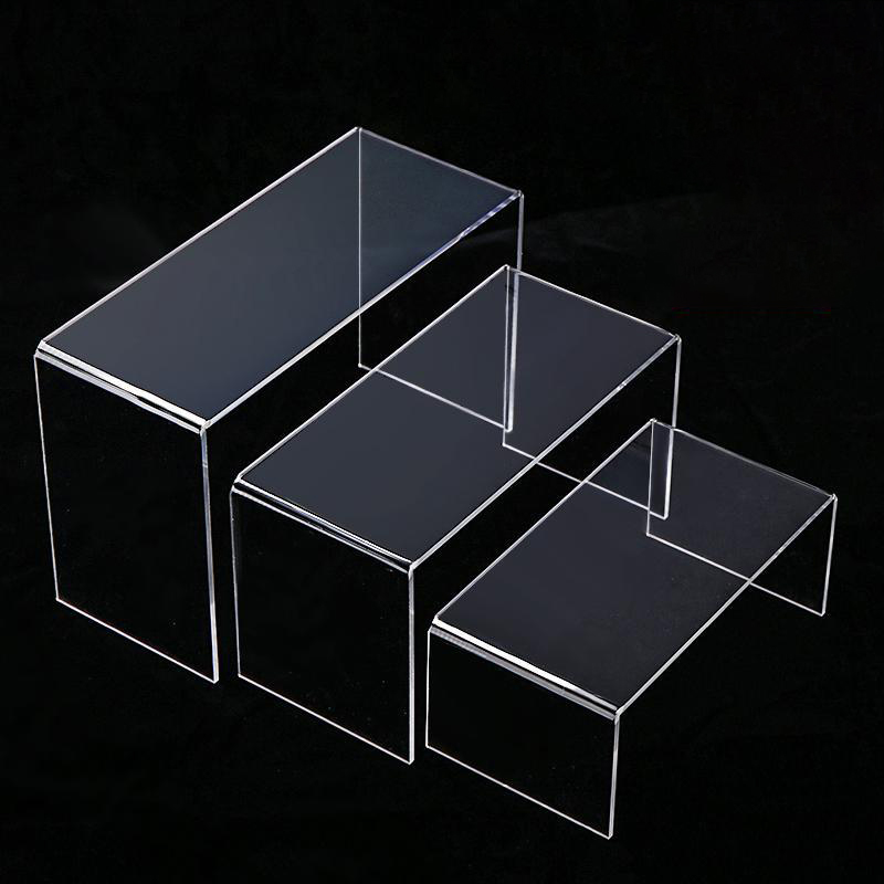 5มม.U รูปร่างอะคริลิค Risers ช - Pop Display Shelf บทวิจารณ์และราคา