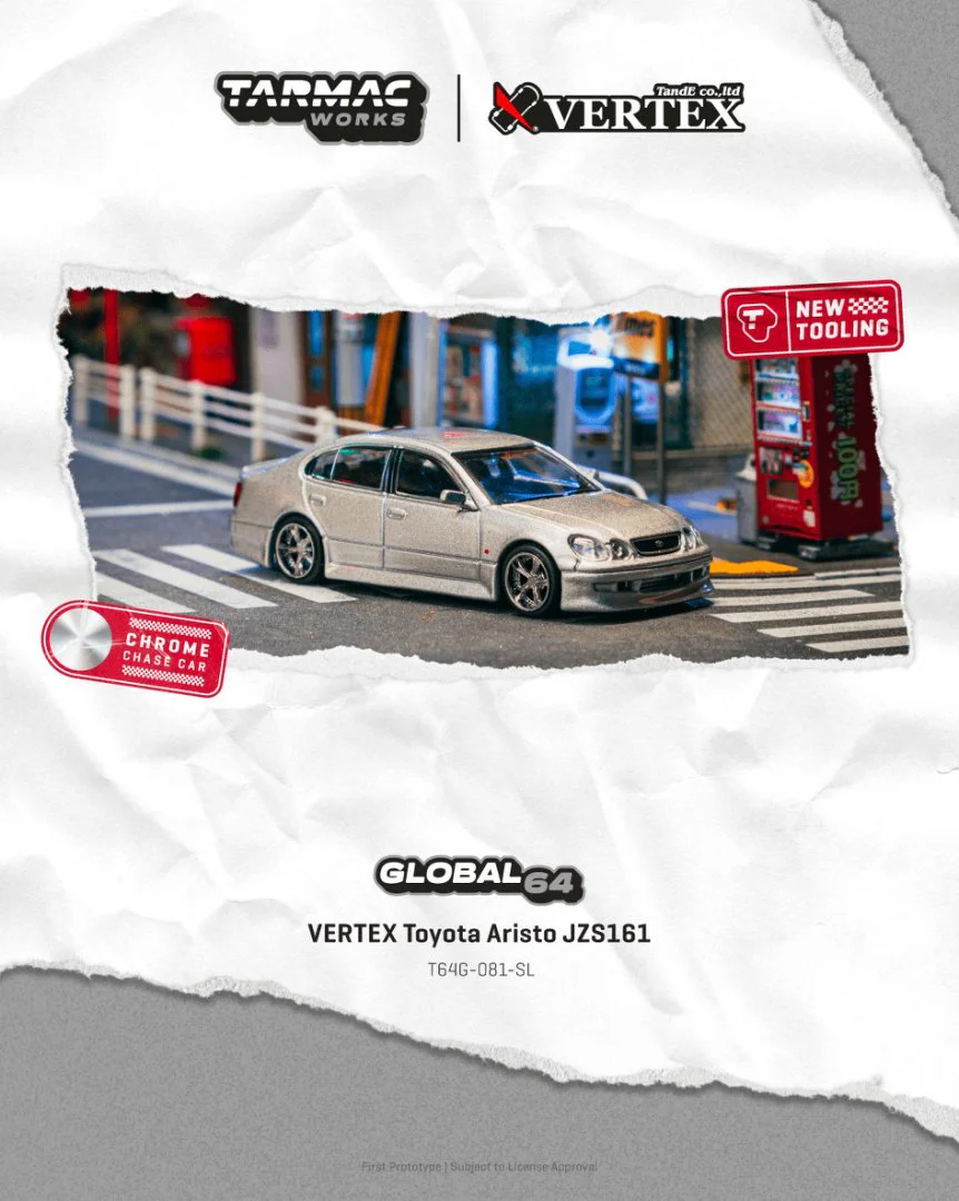 Tarmac Works 1:64 VERTEX Toyot - Die Cast Car 1 64 บทวิจารณ์และราคา