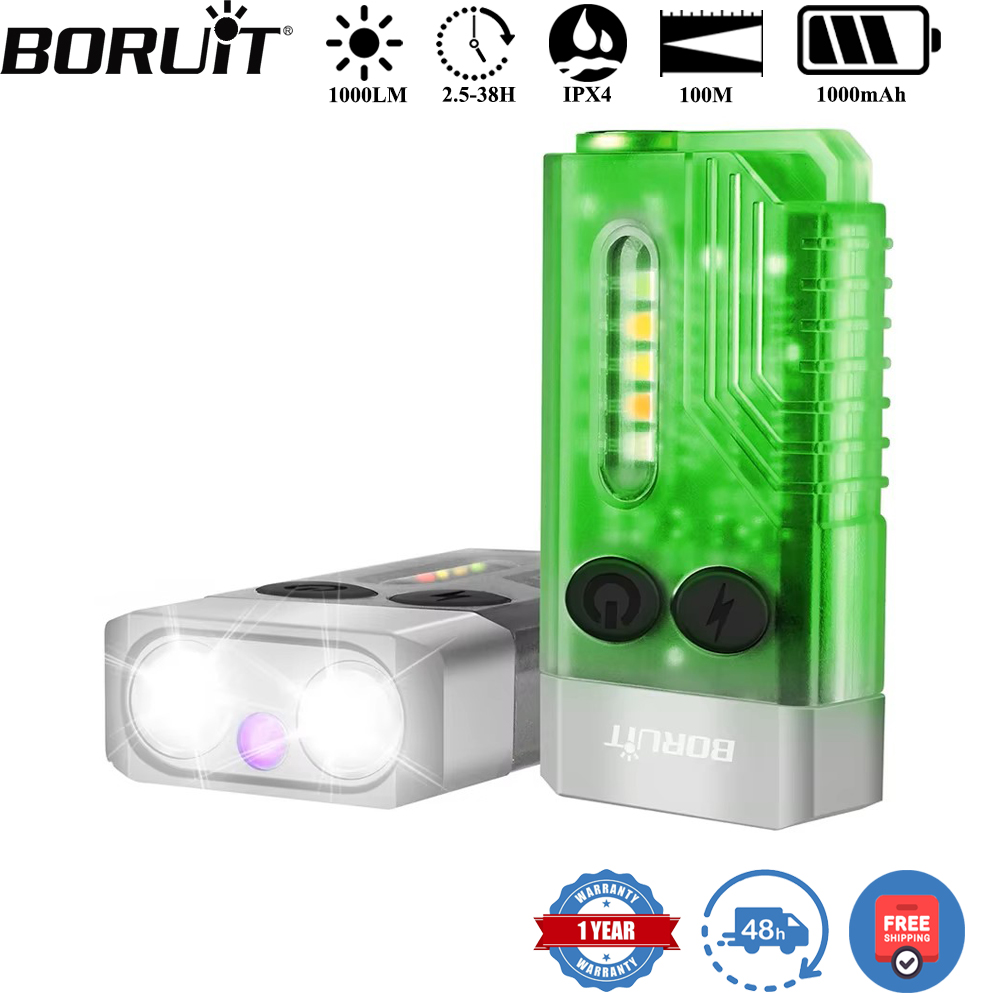 ไฟฉายพวงกุญแจ BORUiT V10 แบบ U - Fidget Cube Original บทวิจารณ์และราคา