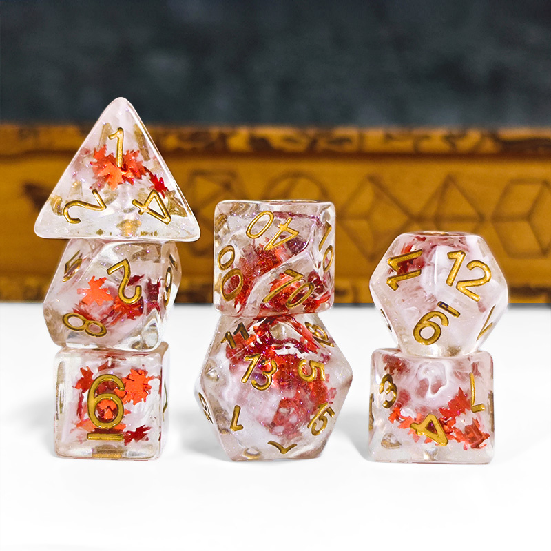 ลูกเต๋า DND 7 ชิ้น ทำจากเรซิ่น - Graded Card Display บทวิจารณ์และราคา