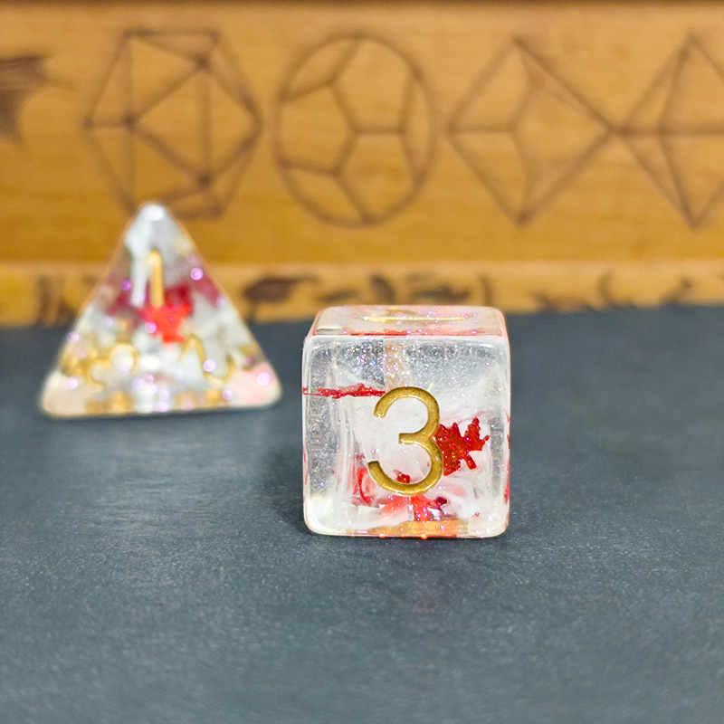 ลูกเต๋า DND 7 ชิ้น ทำจากเรซิ่น - Graded Card Display บทวิจารณ์และราคา