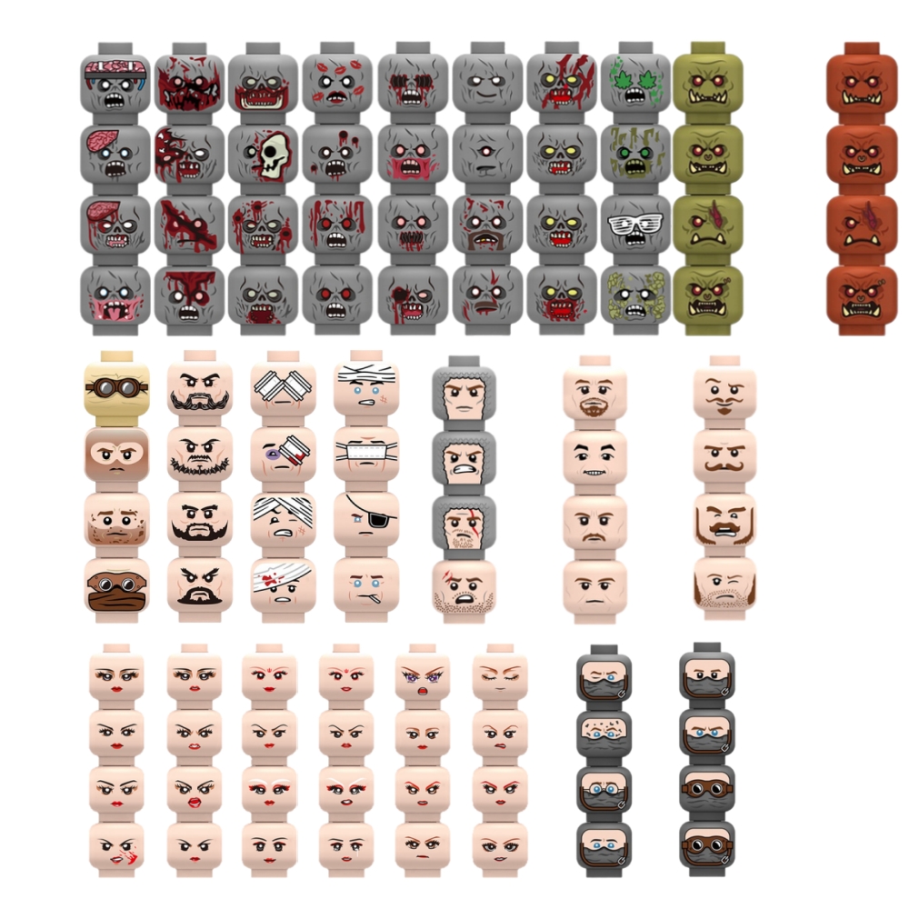 ตัวต่อหัวคนเจ็บป่วยทางอารมณ์,  - Lego Minifigure Holder บทวิจารณ์และราคา