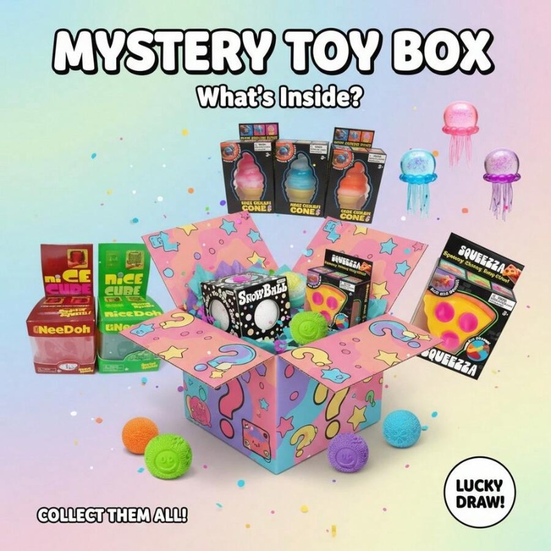สินค้าขายดี กล่องสุ่มของเล่นบี - Mystery Box Blind Bag บทวิจารณ์และราคา